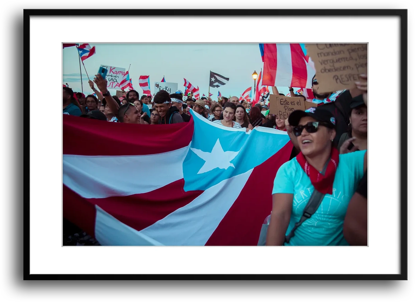 Puerto Rico Black Flag Resistance March, San Juan