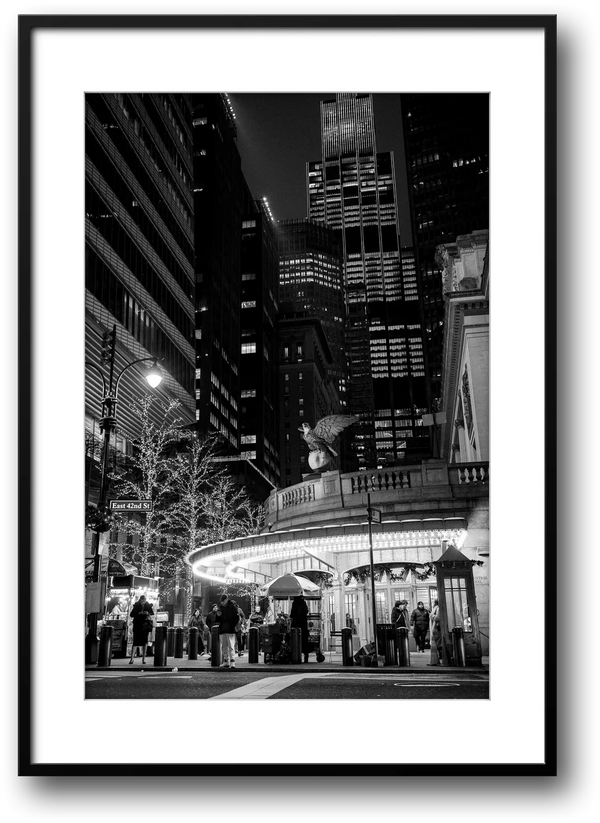 NYC Grand Central at Night, East 42nd Street