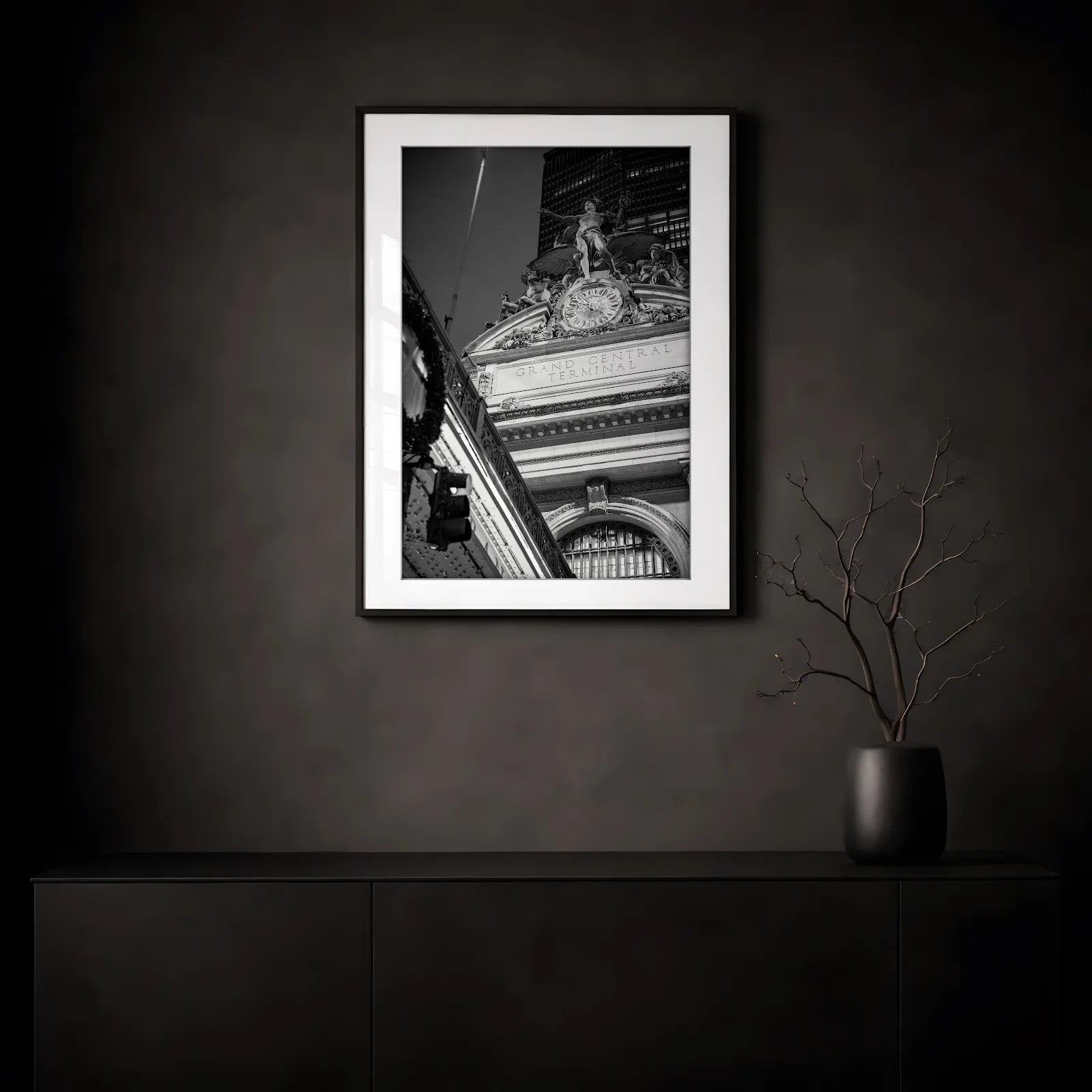 NYC Grand Central from the Right framed print