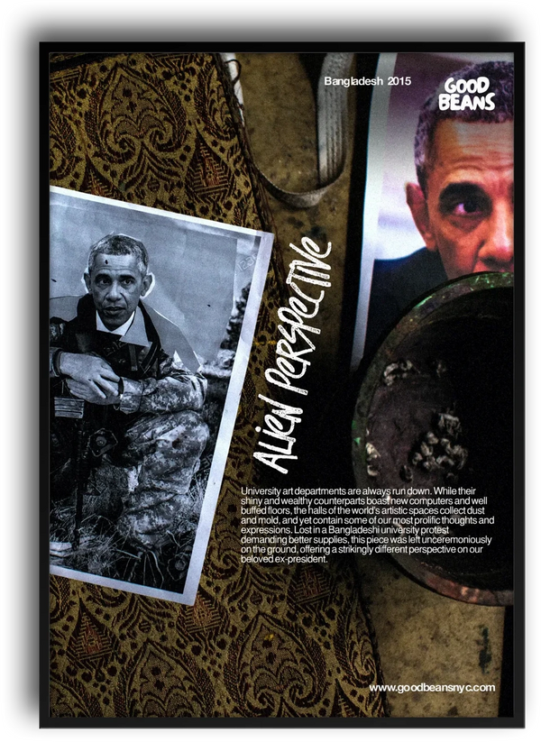 Obama Alien Perspective Poster — Bangladesh 2015