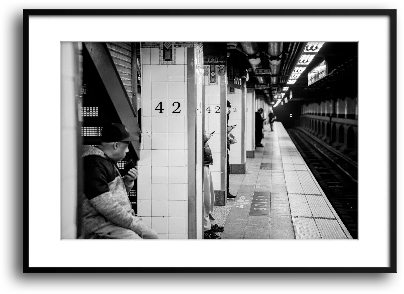 NYC Subway 42nd Street Phones, Portals Series