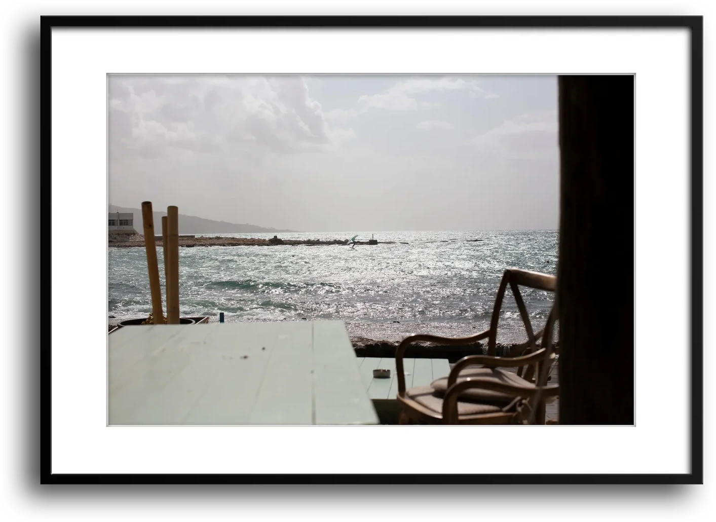Wing Foiling off the Coast of Byblos, Lebanon