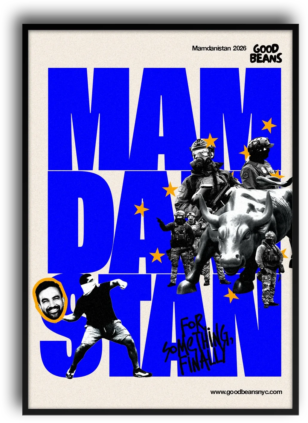 Mamdanistan Poster, Mayor Zohran Mamdani