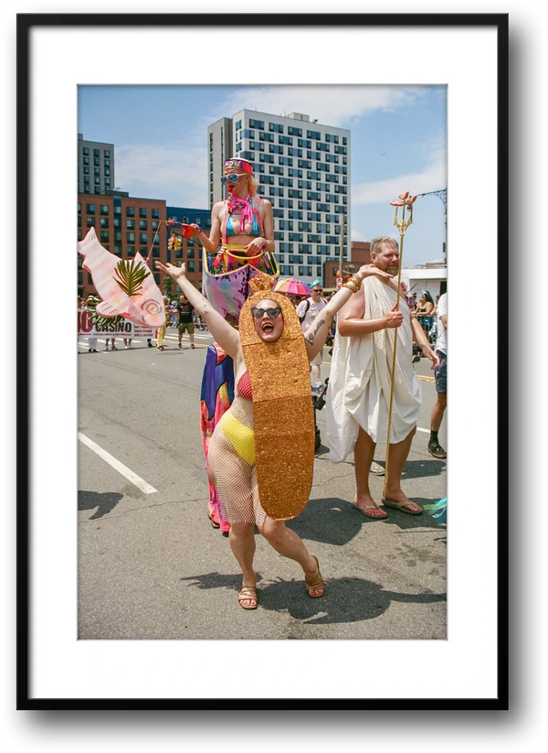 NYC Mermaid Parade Hot Dog Girl, Surf Avenue