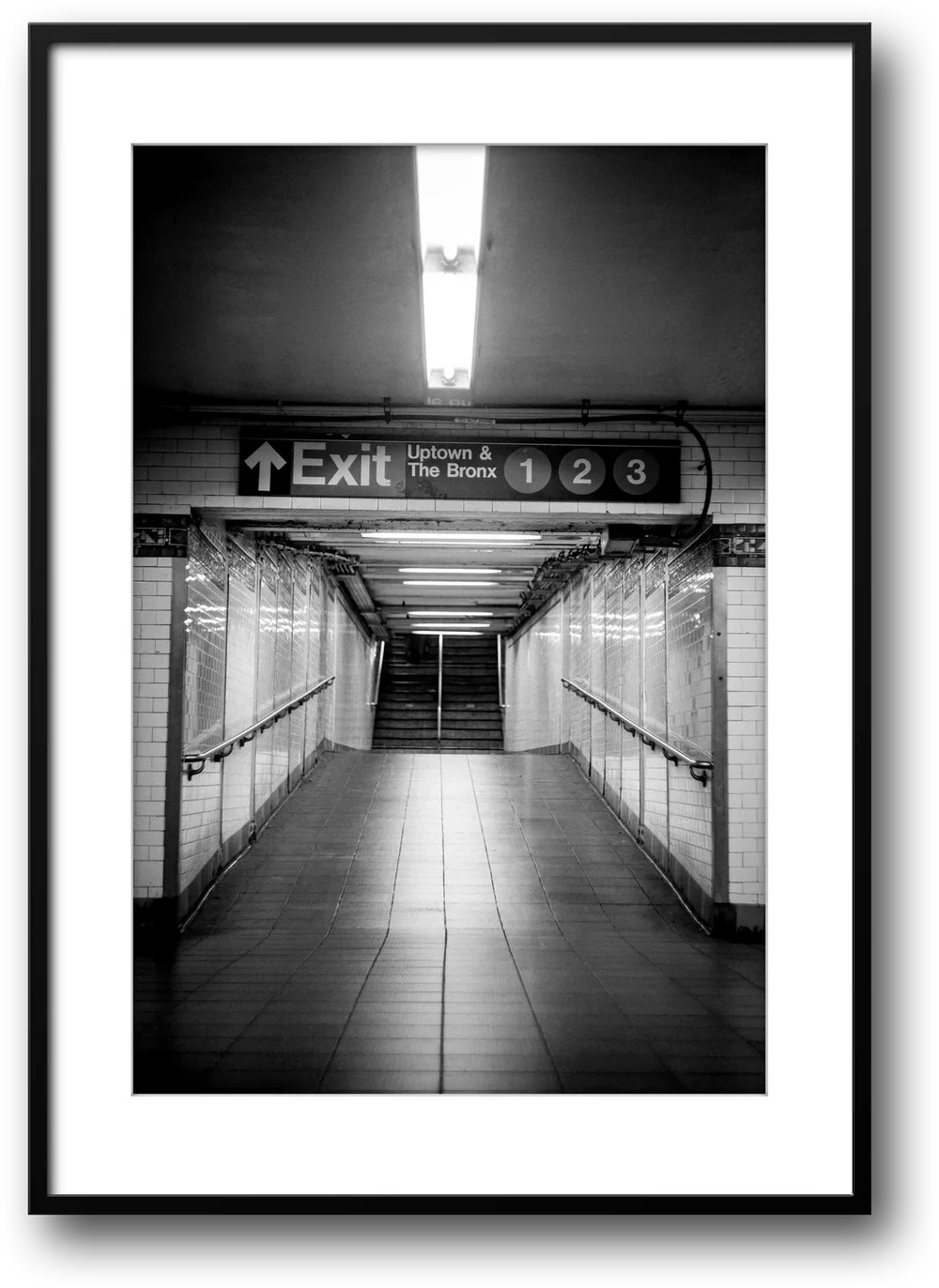 NYC Subway 1 2 3 Uptown & Bronx, Portals Series
