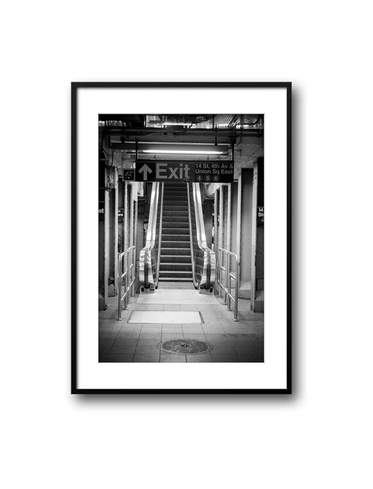 NYC Subway Union Square 4 5 6 Heading Up, Portals Series