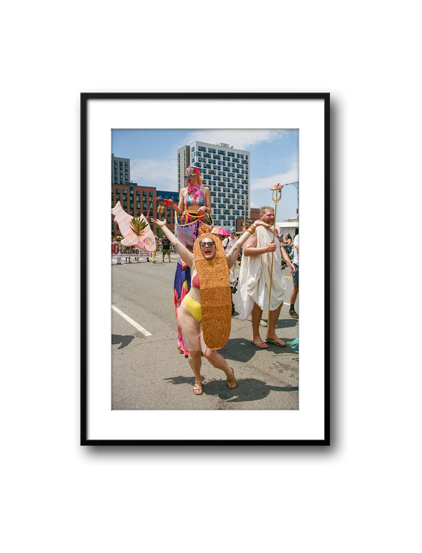 NYC Mermaid Parade Hot Dog Girl, Surf Avenue
