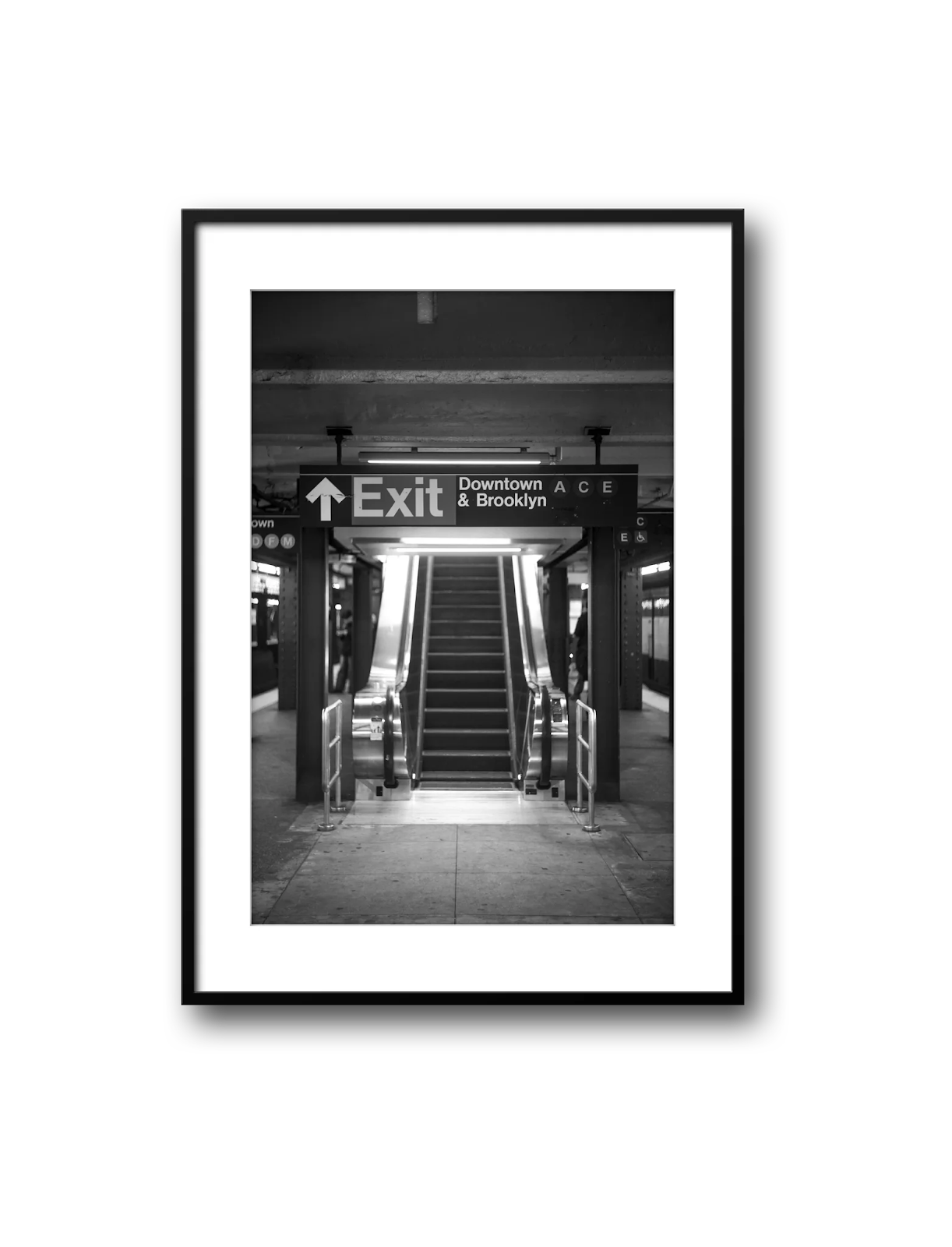 NYC Subway ACE Downtown & Brooklyn, Portals Series