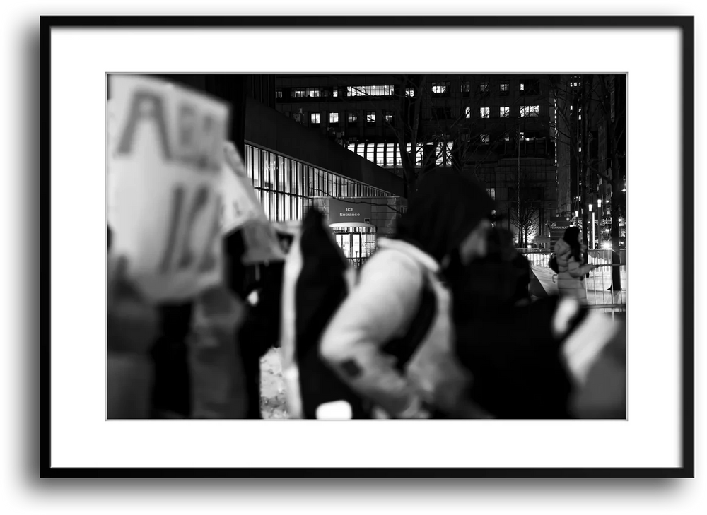NYC Abolish ICE Entrance, Manhattan