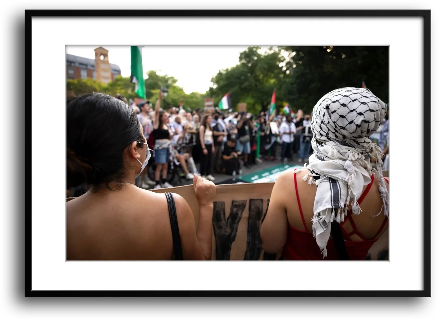 NYC Pro Palestine Protest, Washington Square Park