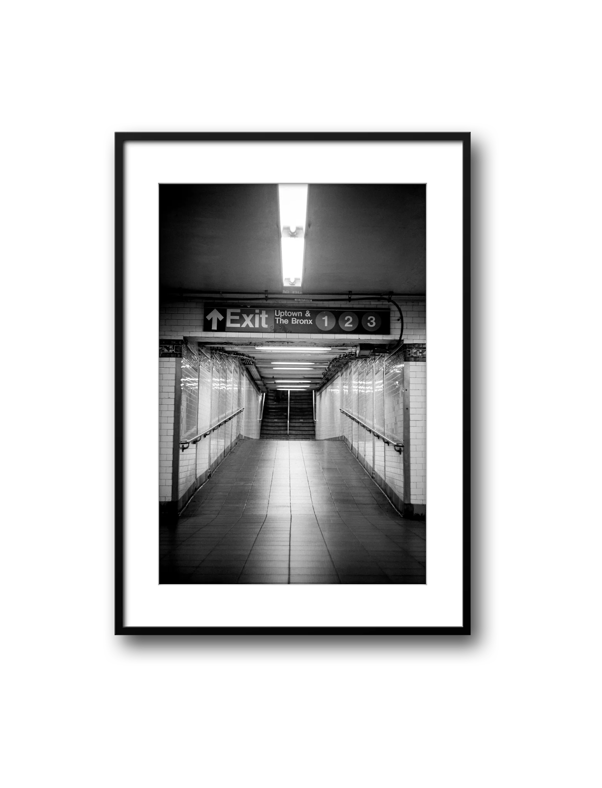 NYC Subway 1 2 3 Uptown & Bronx, Portals Series