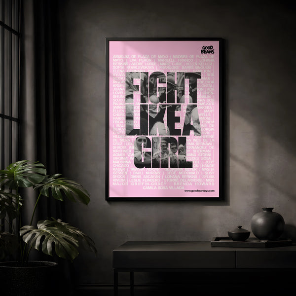 Fight Like a Girl Poster, Plaza de Mayo