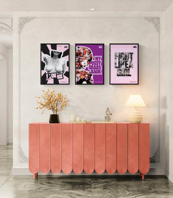 3-Piece Protest Queens Poster Gallery Wall (15% off)