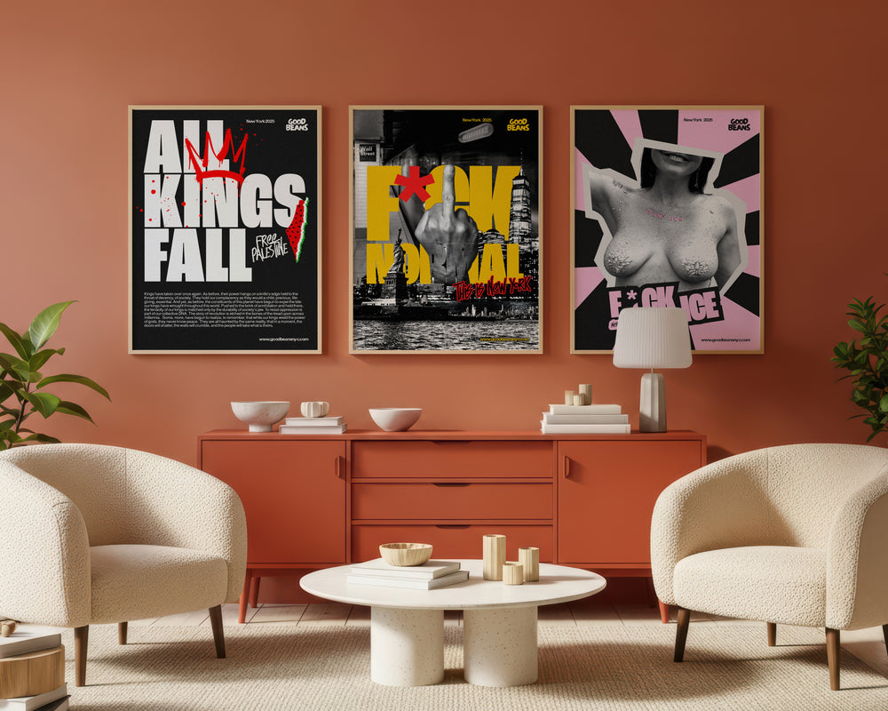 3-Piece Protest Life Poster Gallery Wall (15% off)