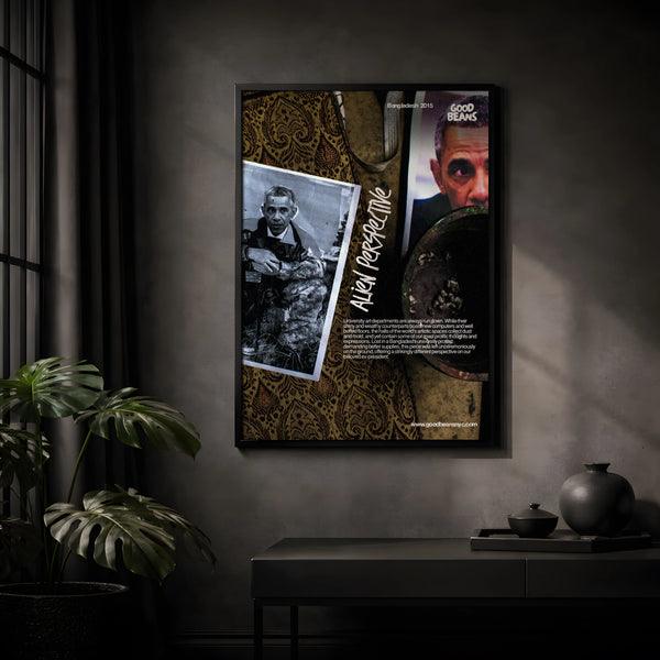 Obama Alien Perspective Poster — Bangladesh 2015