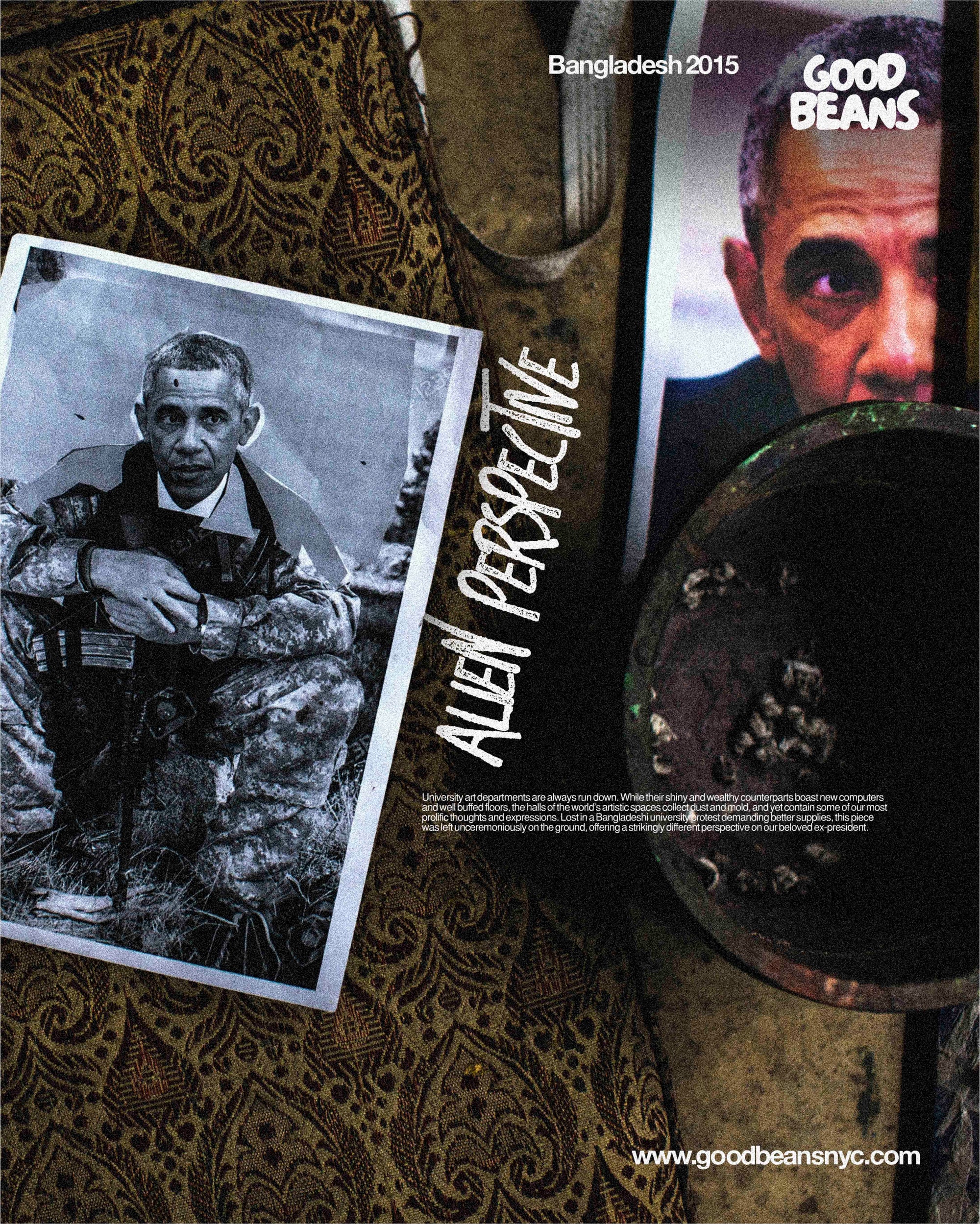 Obama Alien Perspective Tote Bag