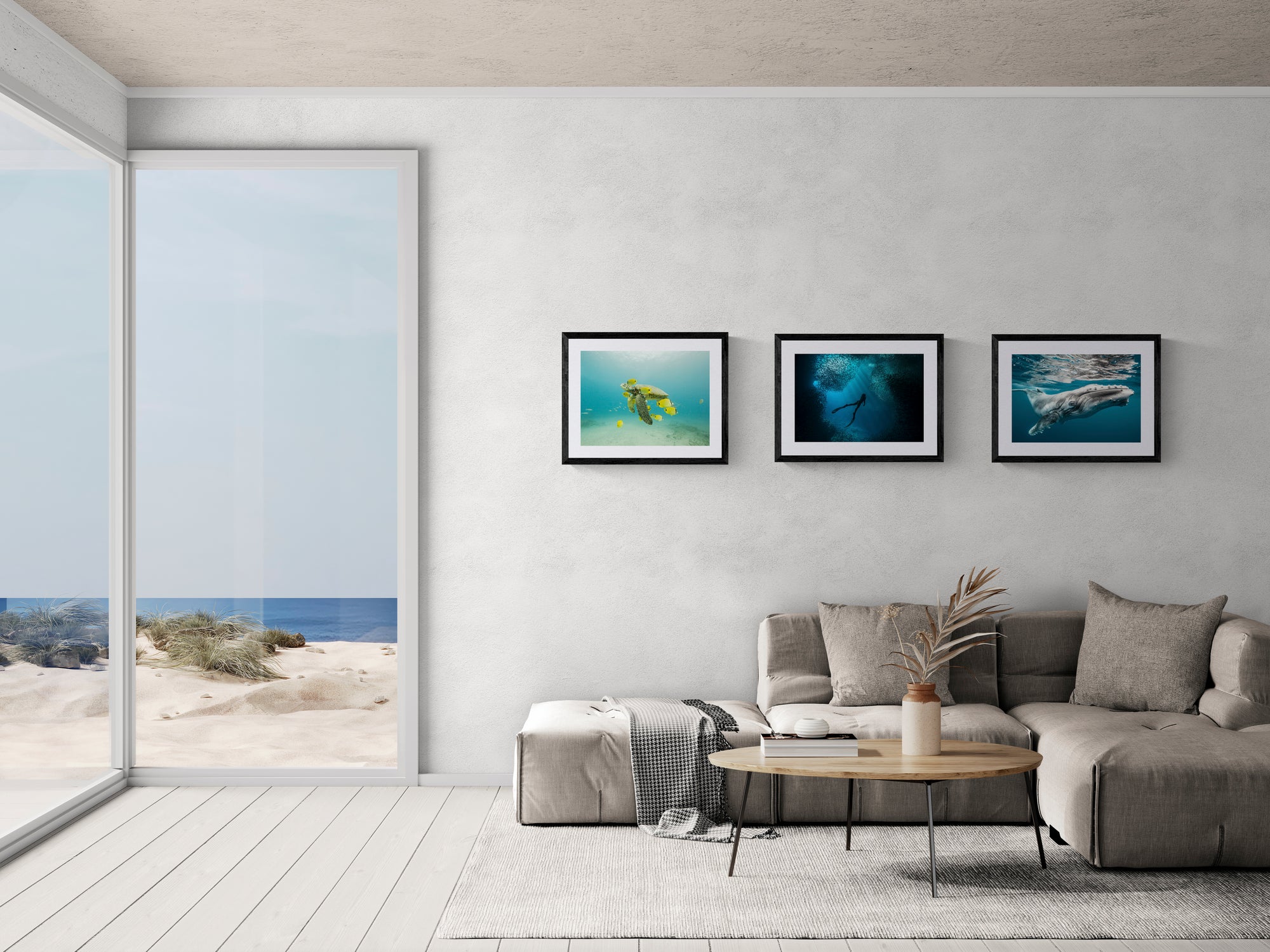 3-Piece Underwater Magic Prints Gallery Wall (15% off)