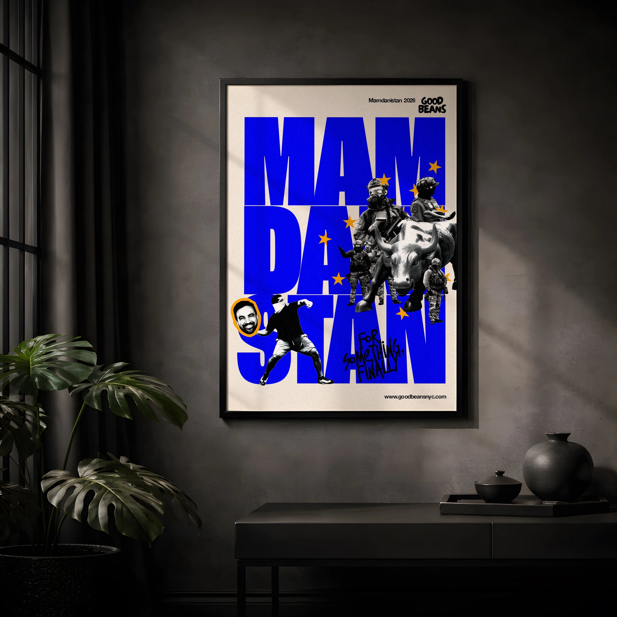 Mamdanistan Poster, Mayor Zohran Mamdani