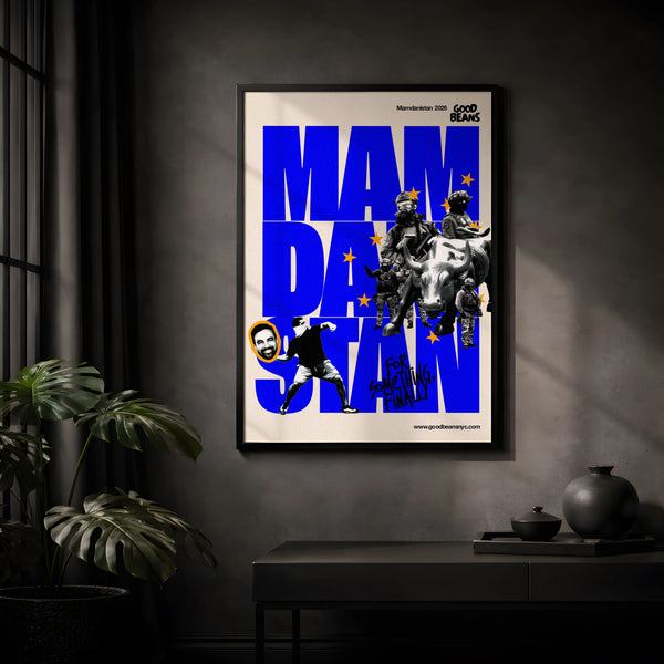Mamdanistan Poster, Mayor Zohran Mamdani
